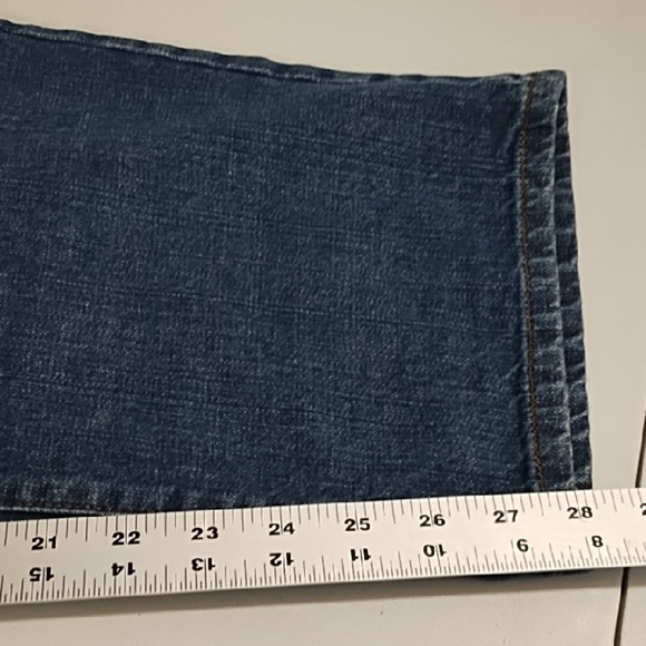 Chaps Blue Relaxed Fit Denim Jeans Everyday Comfort - Picture 4 of 13